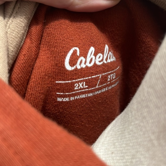 Cabela's Rust Hoodie - Picture 5 of 5